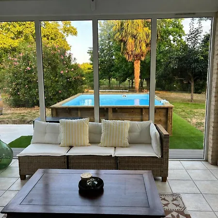 Ferienhaus Grande Maison Avec Piscine Terrasse Et Veranda, Ideale En Famille Ou Entre Amis *